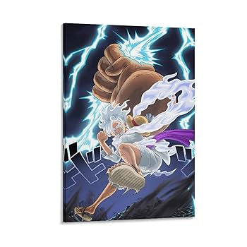 ワンピース プレゼントキャンペーン ポスター　キャンバスアート Amazon.co.jp: HD アニメ ポスター クロス ギルド ワンピース 1